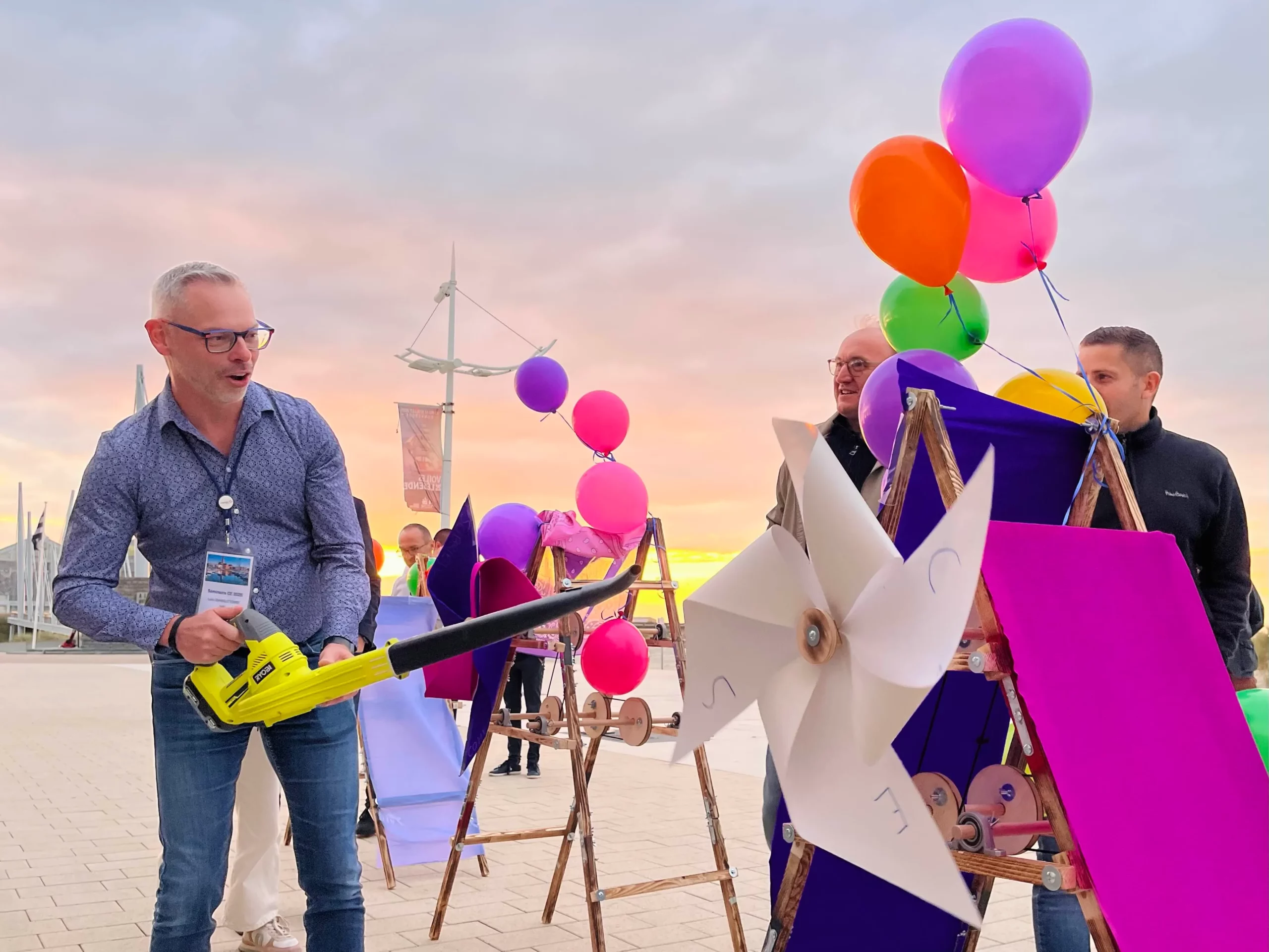 construction eolienne team building