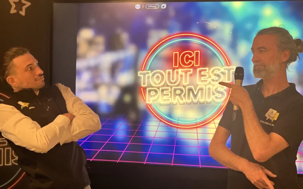 team building lille en soirée "ici tout est permis" péniche aristote, 2ISD