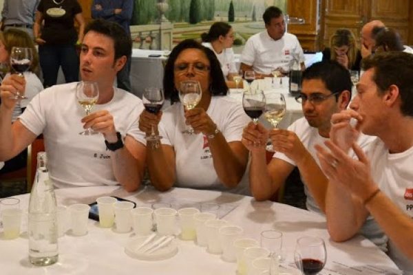 team building wine gaming dégustation de vin