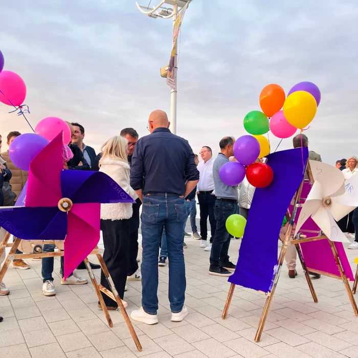 team building creatif construction eolienne