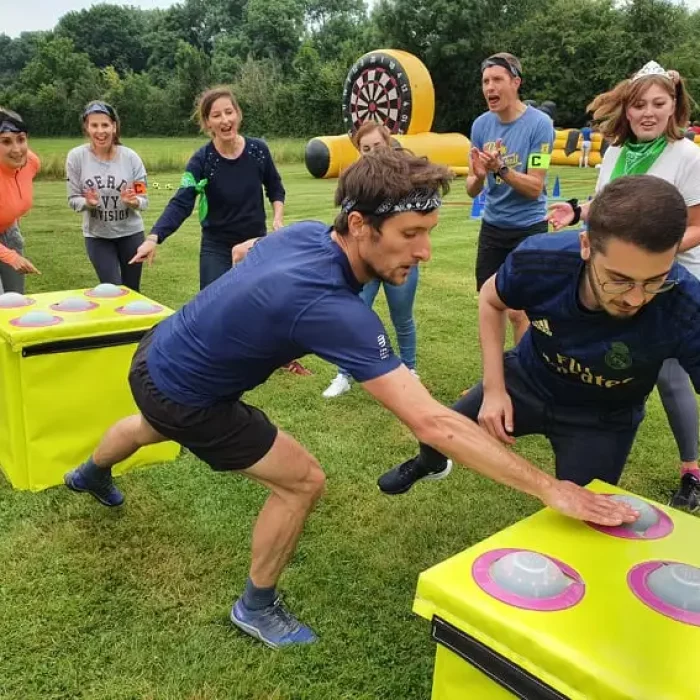 Olympiades team building buzzer challenge